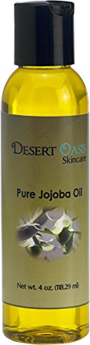 100% Pure Golden Jojoba Oil, 4 fluid oz (118 ml), Cold Pressed, Not deodorized, All natural with spray applicator, Grown and pressed in USA