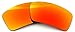 Polarized Ikon Iridium Replacement Lenses For Oakley Eyepatch 2 Sunglasses - Fire Orange Mirror