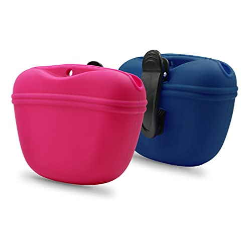AUDWUD - Silicone Dog Treat Pouch - Clip on