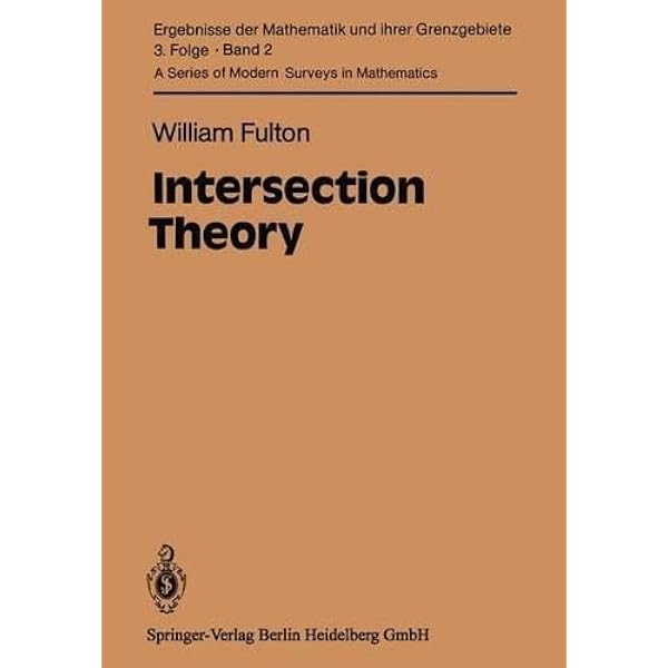 Amazon.com: Intersection Theory, 2nd Edition: 9780387985497