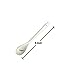 Porlien 5-inch White Teaspoons, Small Coffee Spoons Set of 6, Perfect for Coffee Cups and Teacups