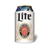 Miller Lite Throwback Vintage Beer Can Cooler 12 Oz Koozie