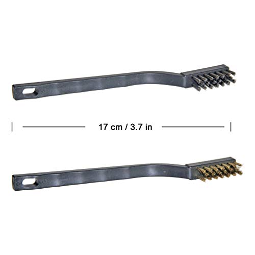 2 Brushes+Scratch+ToothBrush+Cleaning+Welding