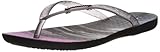Ipanema Women's Wave Vista Flip-Flop, Black/Smoke, 9 M US