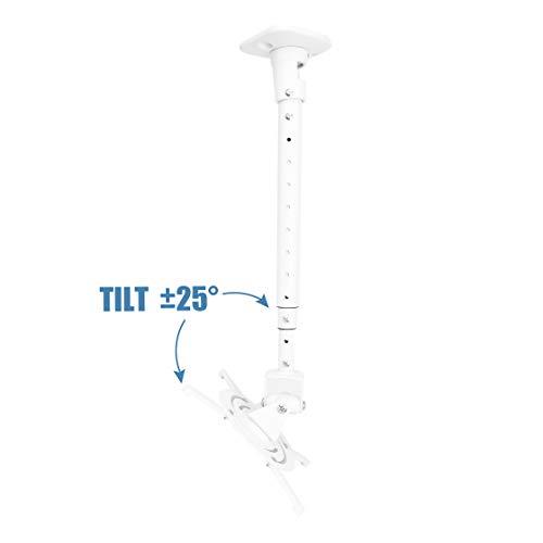 DYNAVISTA Full Motion Universal Ceiling Projector Mount Bracket with