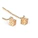 Qunan Han's Dice Lucky Charm Golden Dice Pendant for Han Solo and Qira ¡