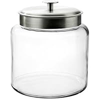 Montana Jar with Brushed Metal Lid, 1.5 Gallon