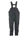 RefrigiWear Men's Iron-Tuff High Bib Overalls Navy XL
