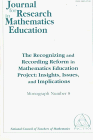 The Recognizing and Recording Reform in Mathematics Project : Insights, Issues and Implications, , 0873534336
