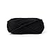 Maypluss 1.25 inch Wide Sewing Knitting Crochet Tshirt Yarn 3 Pack-35 Yard (Black)