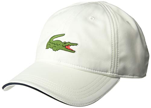 gorra lacoste blanca