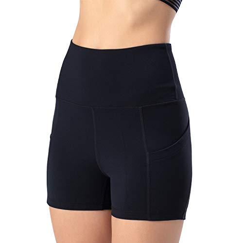 Women's yoga shorts, sports trousers, fitness shorts, cool, breathable, high waist shorts, opaque gym shorts.
