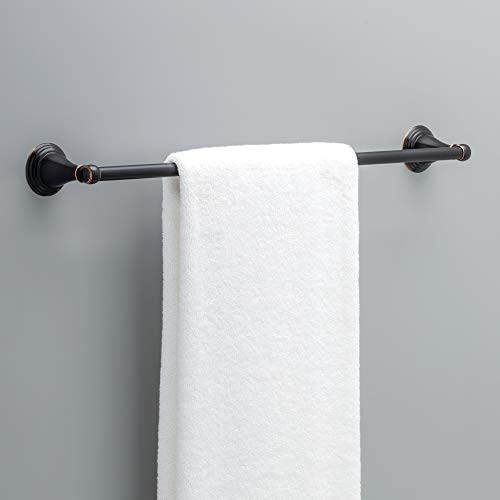 DELTA Windemere Towel Bar, Oil Rubbed Bronze Bathroom Towel Holder