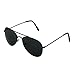 Voberry New Cool Fashion Mercury Ultraviolet-proof Goggles Metal Frame Sunglasses For Children Kids, Boy,Girl, Baby (Black)