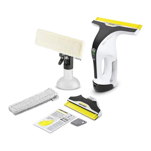 KAERCHER WV 7 Signature Line Cordless Window Vacuum Cleaner, Battery Life