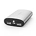 Yoobao Portable Charger, Portable Power Bank 10200mAh External Charger Powerbank Cell Phone Battery Backup Power Pack Dual USB Compatible with iPhone X/8/Plus, iPad, Samsung Galaxy Smartphone - Gray
