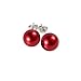 12pairs Assorted Mixed Color Wholesale Lot Glass Pearl Earrings Studs Gift Set Stainless Steel Earrings Pin for Women (8mm)