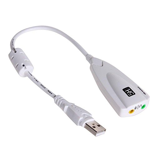 USB-Sound-5hv2-USB-71-Sound-12-Channel-Sound-Adapter-Equalizer-USB-20-Steel-Sound-White