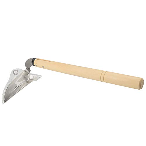 KEYI Japanese-Style Stainless Steel Bent Angle Weeding Sickle Very Sharp Edge - Will Give You a More Efficient Working Speed - Thumbnail 5