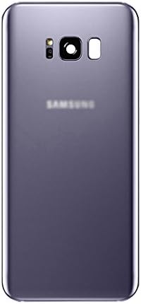 QSTREAM New Back Glass Replacement for Samsung Galaxy S8 &amp; S8 PLUS (All Carriers) Rear Cover Glass Panel Case Housing with Adhesive Preinstalled Repair Part (gray)