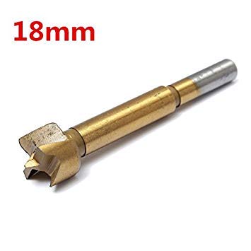 Generic Sale Rushed Ferramentas Marcenaria 2 Pcs/lot _ 18mm Titanium Coated Hinge Hole Saw Reamer Woodworking Forstner Drill Bit