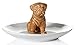 Beth Marie Luxury Boutique Pug Dog Ring Holder, Beautiful Ceramic Engagement and Wedding Ring Holder, Size: 4