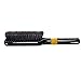 Torino Pro Medium Hard Wave Brush By Brush king - #1560 - Rubber grip Vertical Brush - 9 rows - 360 Wave brushes - Great For connections and Wolfing