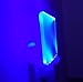 2 Pack 0.5W Plug in LED Night Light with Dusk to Dawn Sensor Blue