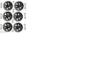 Compatible Deck Wheel Kit Replacement for 532174873, 174873, 133957, 193406 (6-Pack)