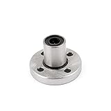 Uxcell a15091100ux0991 LMF6UU 6mm Inner Dia. Round Flange Linear Bearing BUSHING CNC Router, 0.47