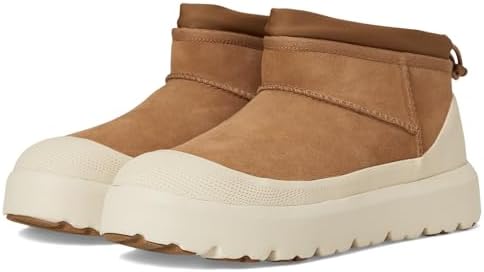 Amazon.com | UGG Men's Fluff IT POP Slipper, RED Wine/Terracotta