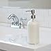 2-Pack 16 oz Glass Bottles with Pump, Clear Glass Soap Dispenser with Soap Pump, Refillable Clear Glass Bottles for Essential Oils, Hand Liquid Soap, Lotions and More, Glass Bottle Dispensers