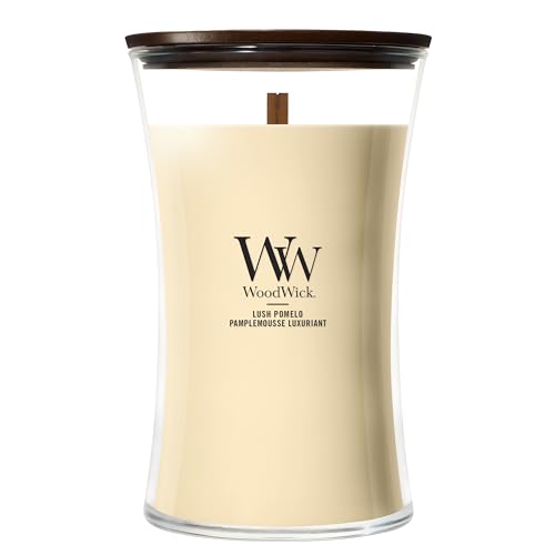 WoodWick Scented Candle | Large Hourglass Candle | Lush Pomelo | Perfect Gifts for Women