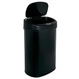 New Black 13-Gallon Touch Free Sensor Automatic   Kitchen Office