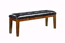 Ashley Furniture Signature Design - Ralene Dining Room Bench - Rectangular - Vintage Casual - Medium Brown