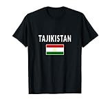 Tajikistan T-shirt Tajik Tee Flag souvenir Gift
