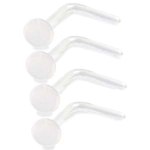 Amazon.com: 4pcs 20g Nose Piercing Jewelry Clear Retainer ...