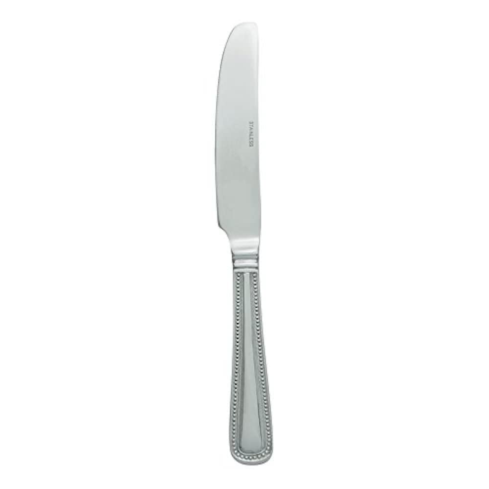 Utopia Parish Cutlery F00311-000000-B01012 Bead Tea Spoon (Box of 12) Silver