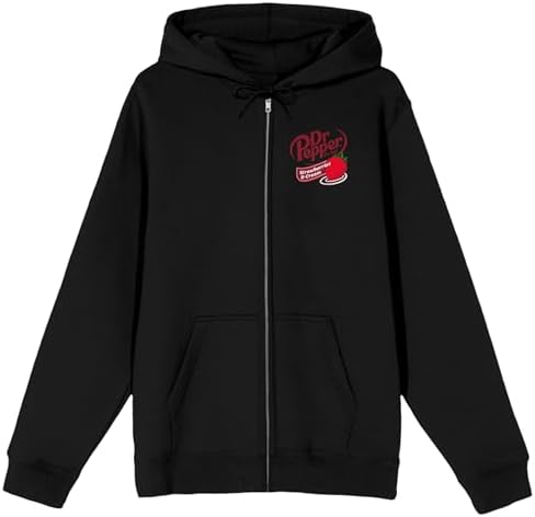 Bioworld ACDC American Flag Men's Black Zippered Hoodie-S at