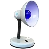 220V 140 MM 5.5" Blue MININ MININA Reflector LAMP EU with 2X E27 60W Blue Bulbs