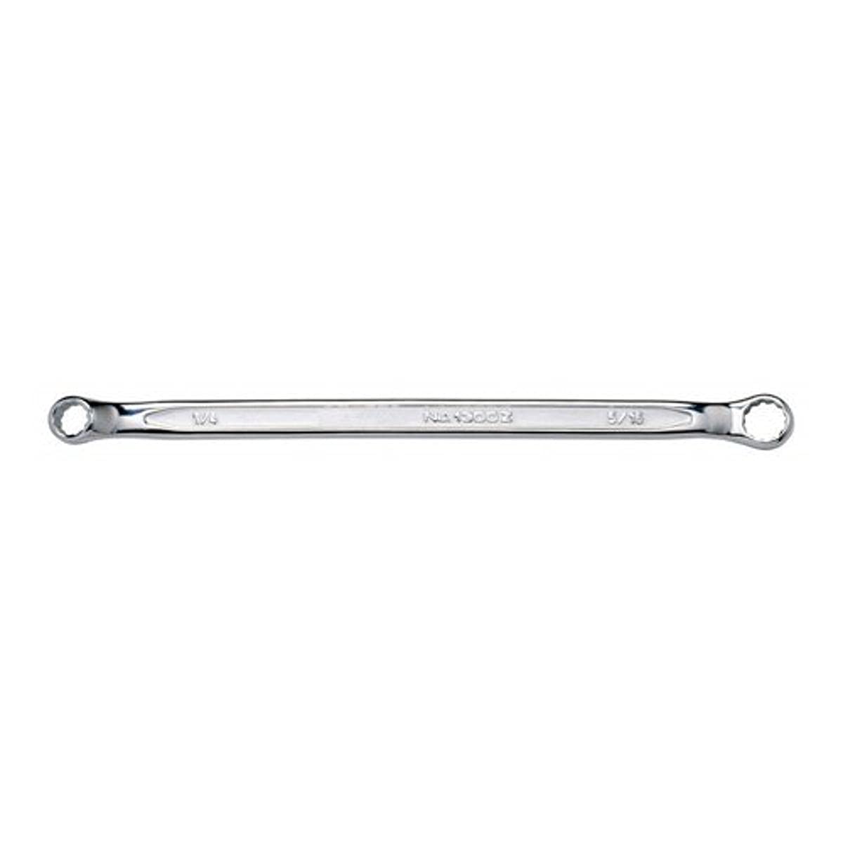 Bahco 1300Z-1/4-5/16 Double Ring End Wrench Offset, Silver, 1/4 x 5/16-Inch