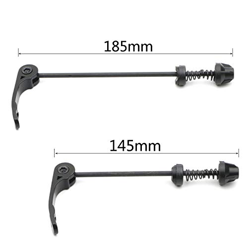 Rowiz 2 Pair Quick Release Bicycle Skewer, Road Mountain Bike Front and Rear Axle Hollow Shaft Set