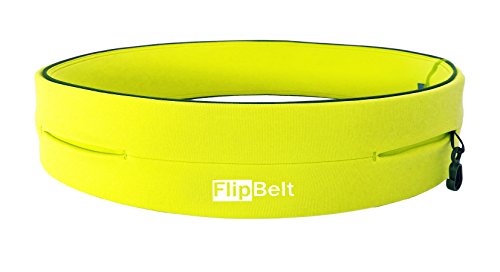 Level Terrain FlipBelt Waist Pouch, Neon Yellow, Medium/29"-32"