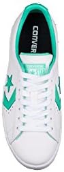 Converse All Star Men's Pro Leather Ox White and Green Size 9 136762c