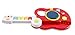 Toy Guitar 3-in-1 Musical Toy Guitar,Keyboard,Jazz Drum 3D Light Toy for Kids Musical Instrument Playset w/ Music, Lights (Red)