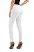 Hybrid & Company Women's Butt Lift Stretch Denim Jeans P37378SK N2 White 9