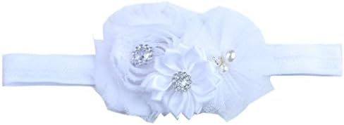 Baby Headband Hairbands for Newborn Toddler Baby Girl Cute Elastic Hair Headbands Turban Flower
