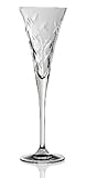 Lorenzo Rcr Crystal Laurus Collection Champagne Glass, Set of 6