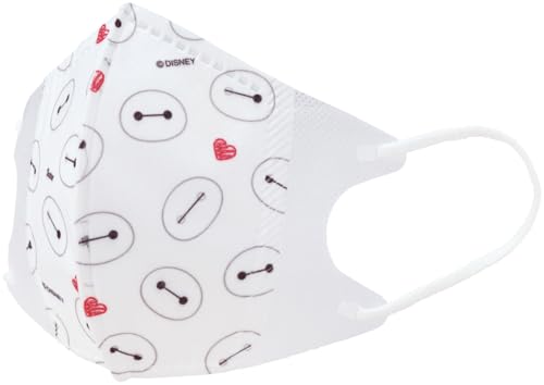 スケーター 子供用不織布立体マスクベイマックス ホワイトの商品画像