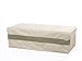 Covermates Rectangular Accent Table Cover - Patio Outdoor Furniture Cover, Water Resistant Outdoor Ottoman/Side Table Cover, Elite 300D Polyester, 48W x 28D x 18H, Khaki